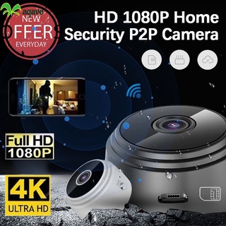A9 WiFi Mini aplicación de cámara Monitor remoto de seguridad para el hogar 720P Ip Jump Night Cámara inalámbrica magnética Dropship-Mini cámara oculta inalámbrica Batería recargable AGAVE