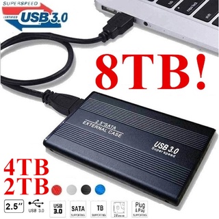 Disco Duro Externo De Alta Velocidad Portátil 8TB 4TB 2TB USB 3.0 SATA Dispositivos De Almacenamiento (1)