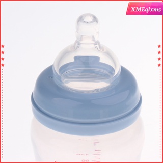 [xmeqlxmz] biberón de leche materna sin bpa de 180 ml con silicona suave