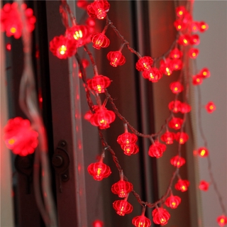 xj led de nudos chinos cadena de luces 2021 año nuevo luz led primavera festival luz