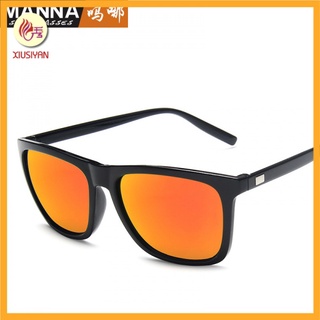 Men's Trendy Sunglasses Colorful Reflective Mercury SunglassesINSNet Red Street Shot Sunglasses1194
