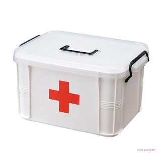 ~ botiquín de primeros auxilios portátil caja de emergencia para el hogar al aire libre contenedor de almacenamiento