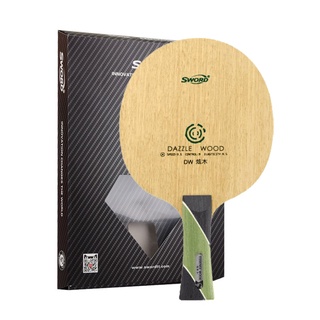 swd dazzle madera dw - hoja de tenis de mesa (madera de 7 capas, todos) raqueta de ping pong bat paddle