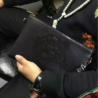 Tiger Versace bolso Medusa suave sobre bolsa de cuero bolso de negocios cartera (2)