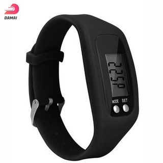 Reloj deportivo pulsera Digital LCD podómetro Run Step calorías contador pulsera