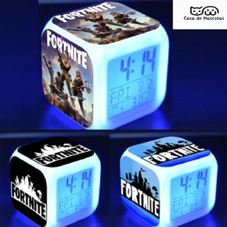 Fortnite figura de juego Fortnite con luz nocturna y alarma con luz Colorida Para niños/regalo (1)