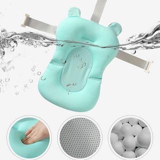 Baby Shower Bath Tub Pad Non-Slip Bathtub Seat Support Foldable Soft Support Newborn Safety Q1T3 (5)
