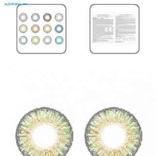 wjnkano lentes de contacto de colores cosméticos compactos lentes de contacto saludables para mujeres