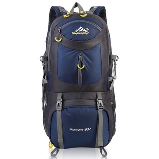 [en Stock] 60L hombres senderismo mochilas al aire libre mochila Camping bolsa impermeable montañismovia Molle bolsa de deporte escalada mochila