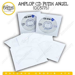 Ángel blanco CD Amplop (003778) / Contenedor de CD/carcasas/CD de papel