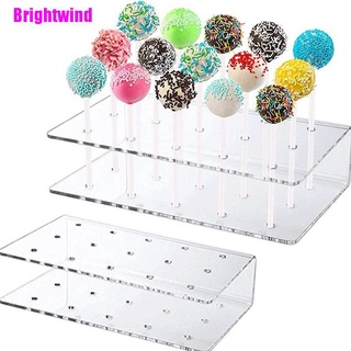 [Brightwind] Soporte de exhibición para tartas, 15 agujeros, acrílico transparente, soporte para caramelos