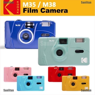 <Sanlitun> nuevo - Kodak Vintage Retro M35 35 mm cámara de película reutilizable rosa verde amarillo púrpura
