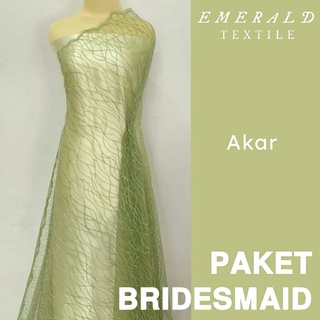 Paquete especial de dama de honor/uniforme familiar/aplicación/graduación/paquete de dama de honor por Emerald Textile - mezcla de raíz de Color