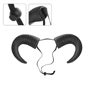 richmo Devil Horn Headband Ox Horn Hair Hoop for Halloween Party Wear Hairband Cosplay Props Theme Creative Party Costume (3)