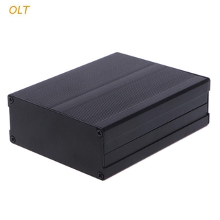 OLT Aluminum Box Enclosure DIY Electronic Project Black Instrument Case 120x97x40mm