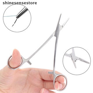 (hotsale) 12 cm de bloqueo de fórceps curvados hemostato herramienta de la granja de la abrazadera de la aguja de sutura titular de la aguja {bigsale} (1)