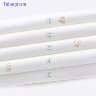 Tolongterm> rollos de papel higiénico a granel para baño, color blanco, suave, 5 capas (7)