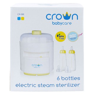 Crown 6 botella esterilizador eléctrico esterilizador botella estéril corona botella