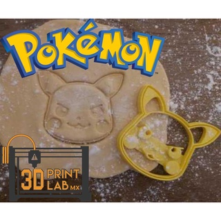 Cortador de Galletas con Forma de Pikachu Pokémon Molde para Reposteria y Cocina (1)