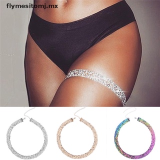 【flymesitomj】 Sexy Luxury Sequins Rhinestone Leg Chain Beach Summer Women Body Chain Jewelry [MX] (8)
