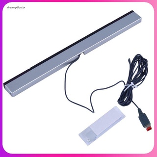 Promoción De reemplazo De radio infrarrojo Tv con Sensor De control Remoto con cable receptor De barra inducción inducción Para consola Wii Wii (2)