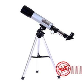 f36050 telescopio astronómico refractor tipo espacio spotting n6g6 pequeños visores trípode telescopio l5m0