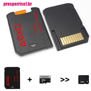 Ppbr tarjeta Adaptador Micro Tf 1000 2000 Sd2Vita V3.0 Para Psvita tarjeta De juego Micro Tf