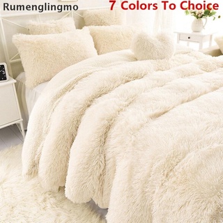 [rmo] manta de invierno suave shaggy ultra felpa edredón cálido cómodo grueso tirar ropa de cama venta caliente