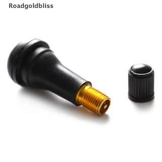 roadgoldbliss 5 unids/set negro tr413 tubeless rueda de coche neumático válvula tallos coche van rueda wdbli (5)