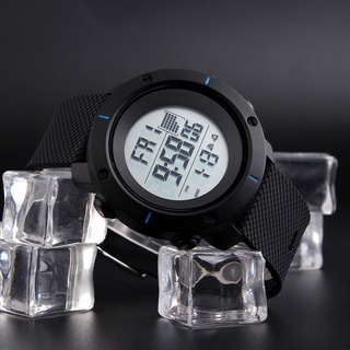 Skmei 1212 hombres ejército militar deportes al aire libre Digital reloj de pulsera multifunción pantalla LED impermeable electrónico cronógrafo relojes (2)