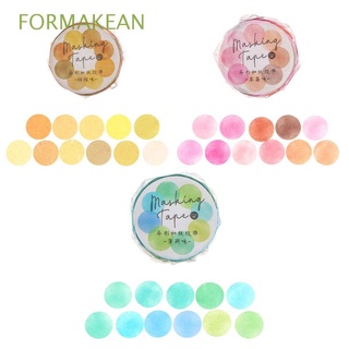 FORMAKEAN Candy Fruit Tape DIY Sticky Paper Shaped Washi Tape Sticker Scrapbooking Photo Decor Journal Stationery Masking Tape
