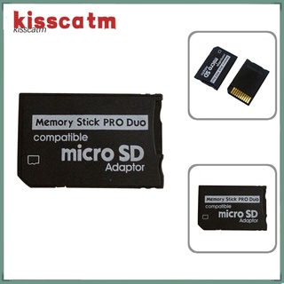Hot Micro Sd Tf a Ms Pro Duo Adaptador de tarjeta de memoria Adaptador Para Psp