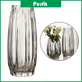[brperfk] jarrón de cristal transparente alta flor mesa hidropónica florero