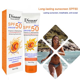 aishen spf 50+/60+ facial cuerpo protector solar blanqueamiento protector solar crema control de aceite hidratante multi-efecto crema de la piel