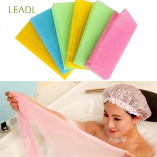 leadl moda toalla de lavado nuevo lavado de baño paño de ducha de nylon exfoliante venta caliente barato limpieza corporal/multicolor