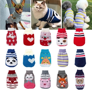 AUGUSTINE cachorro perro suéter abrigo de invierno Jersey de navidad tejer gato caliente ropa para mascotas (1)