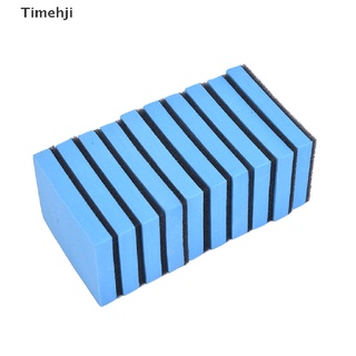 timehji 10* coche cerámica revestimiento esponja vidrio nano cera aplicador almohadillas de pulido mx (5)