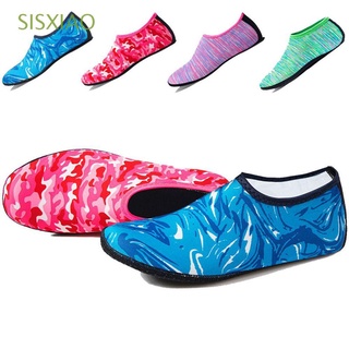 SISXIAO Soft Aqua Shoes Non-slip Swimming Pool Water Diving Socks Walking Yoga Men Women Flat Unisex Surfing Kids Beach Shoes