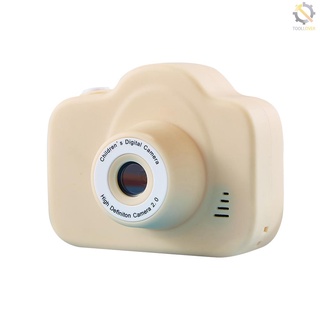 Cámara Digital Selfie de 20mp para niños con pantalla IPS 2in compatible con cámara de enfoque automático de vídeo 1080P con ranura para tarjeta TF (máx. 32 gb), color amarillo