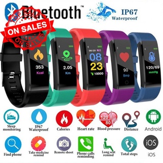 Reloj inteligente 115 Plus versión PRO deportiva/Monitor Bluetooth Fitness con M5D5