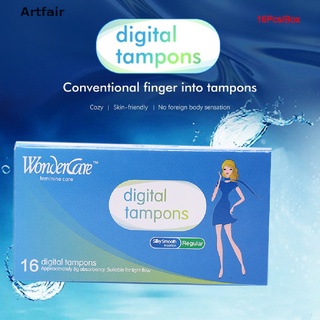 (hotsale) 16 unids/caja super absorbencia regular algodón tampones mujeres menstruación protección {bigsale}