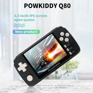 【fashionShirley】Q80 Kids Portable Game Player, Retro HD Handheld GameBuilt-in Mass Games 3.5Inch