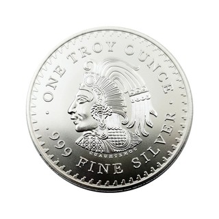 Moneda conmemorativa mexicana, moneda de México, moneda de plata americana, moneda conmemorativa, accesorios de juguete de Metal (1)