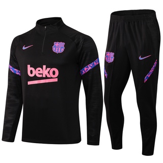 21/22 BAR uniforme Barcelona alta calidad negro fútbol entrenamiento Kit