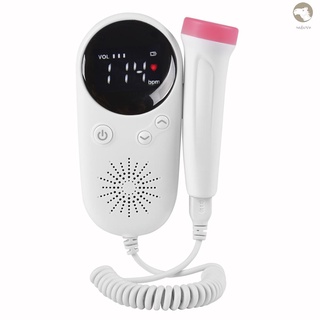 Hogar Fetal Doppler Bebé Prenatal Monitor Cardíaco Pantalla LCD Feto-Voz Medidor De La Mujer Embarazada Cuidado Diario Producto