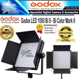 Godox 1000 BI II BI Color luz de vídeo Godox 1000 BI II LED Video Studio iluminación