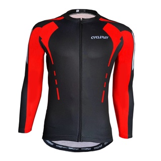 Jersey de ciclismo de manga larga Baju Basikal ropa de ciclismo de secado rápido transpirable MTB ropa de bicicleta Jersey de ciclismo