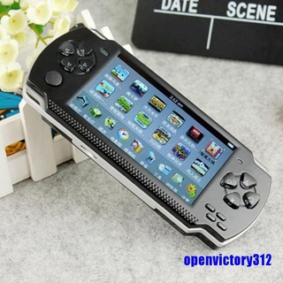 X6 8G 32 Bit 4.3" PSP Portable Handheld Game Console Player 10000 Games mp4 +Cam