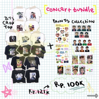 (Ptd On Stage Concert Bundle) BTS Crop Top Collection by Bibilly Hills
