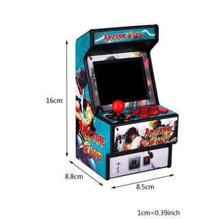ALIK 2.8" 16 Bit Mini Arcade Game Machine Built in 156 Classic Handheld Games with Rechargeable Battery (2)